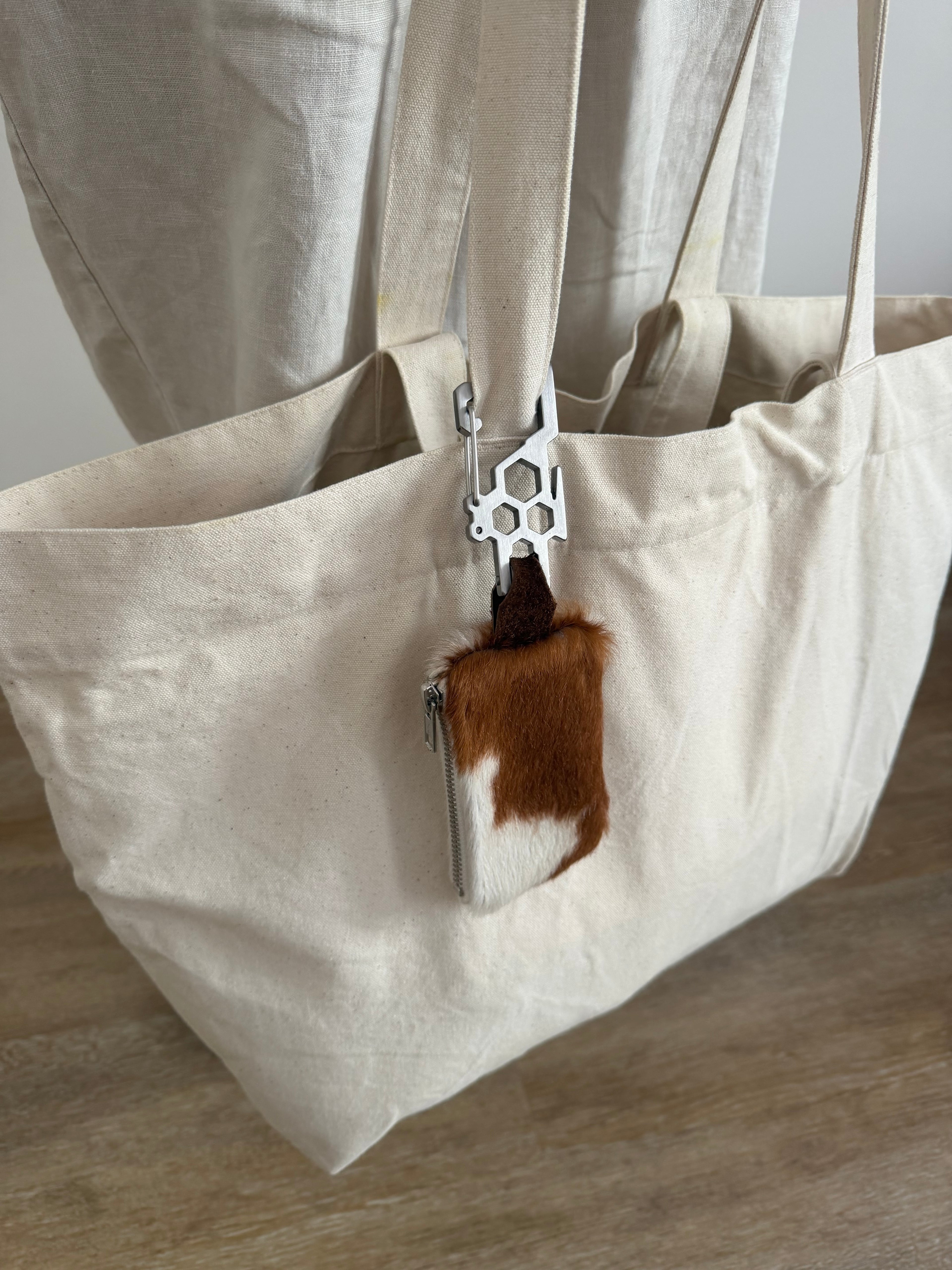 COWHIDE CARABINER