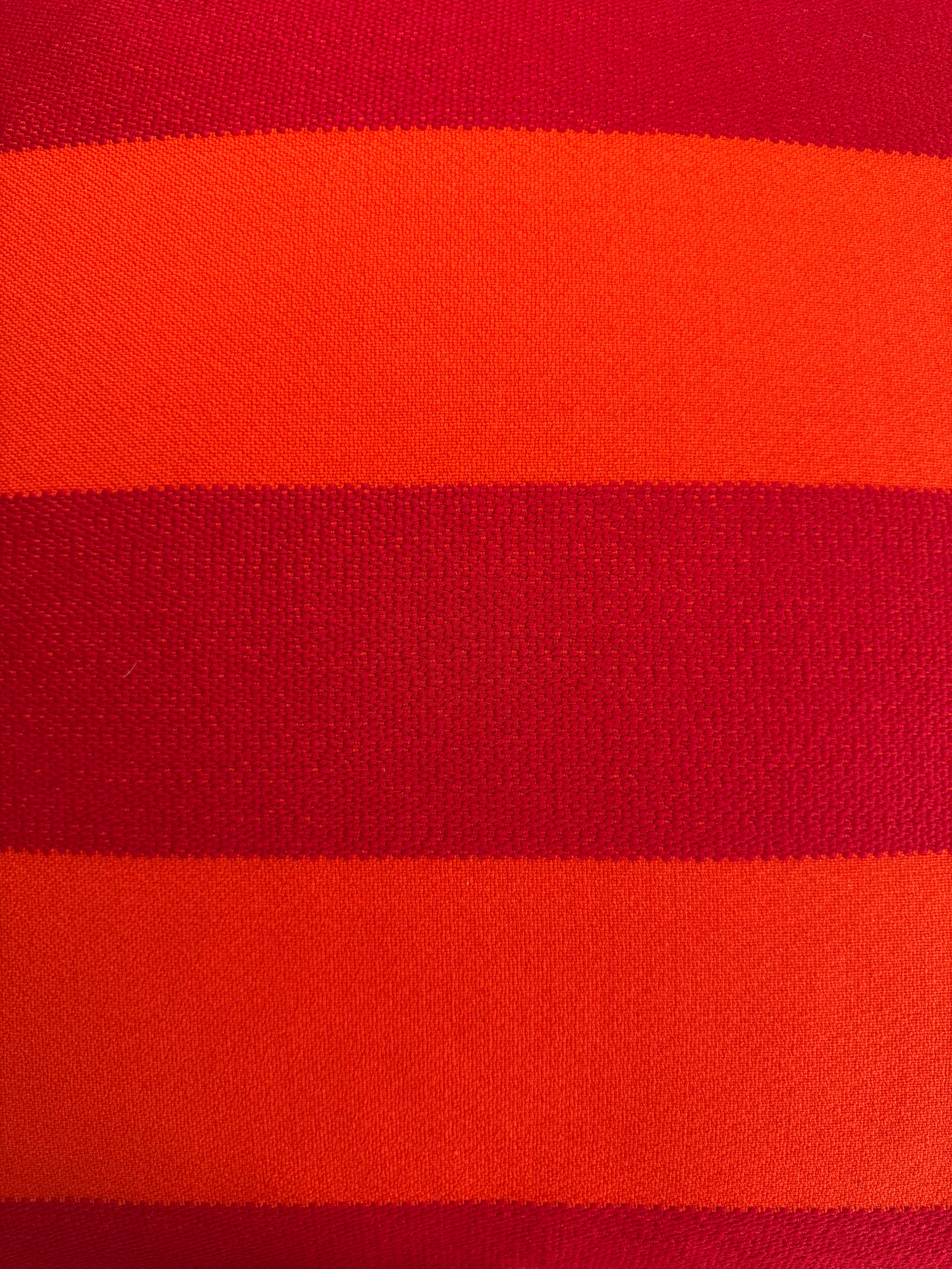1of1 Red and Orange Pillow