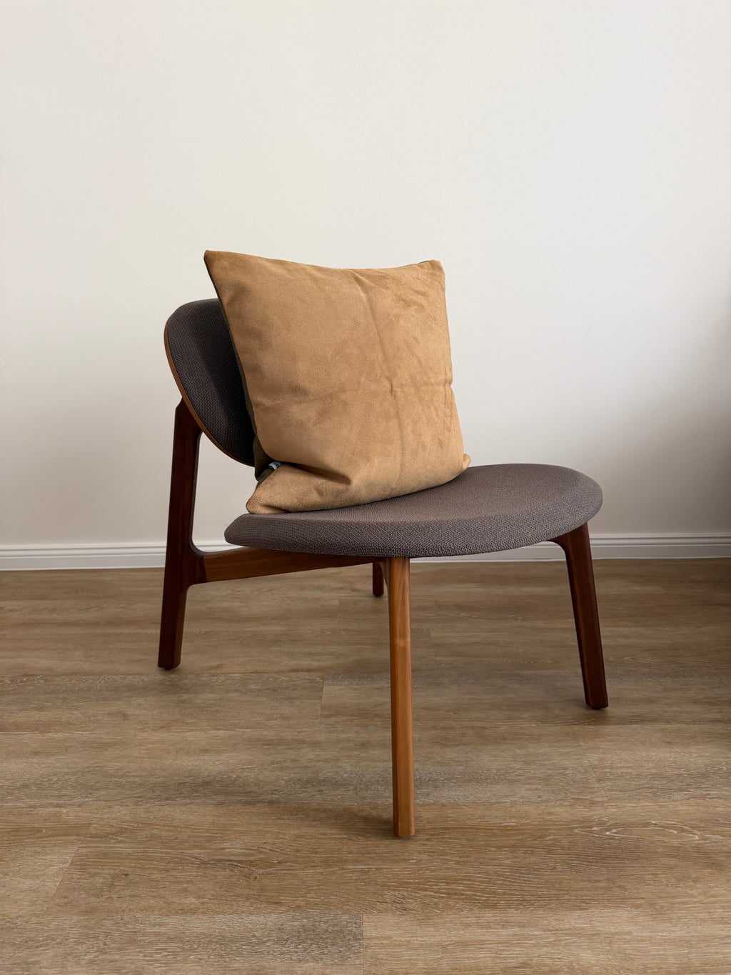 1of1 Ecru Leather Pillow