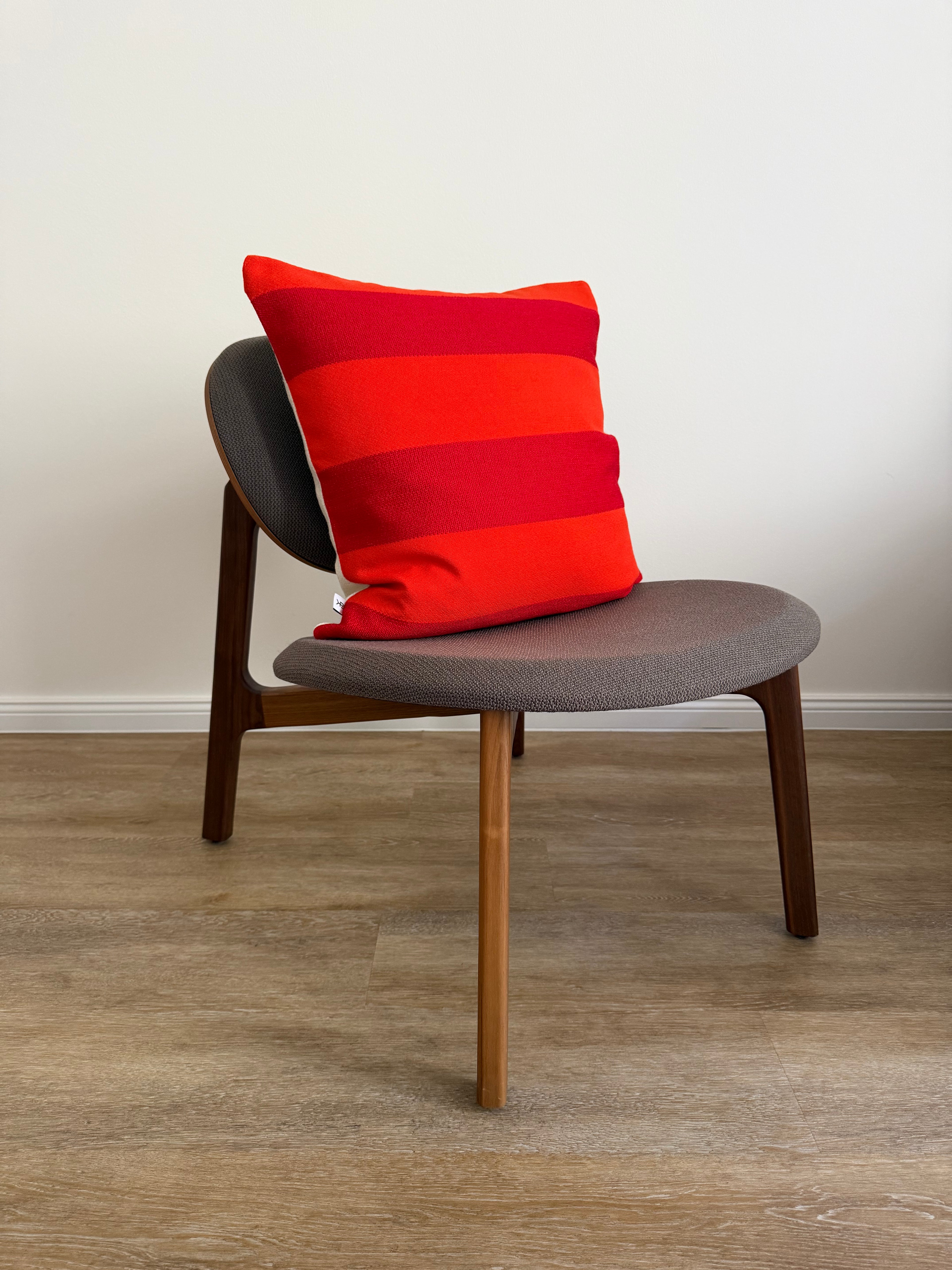1of1 Red and Orange Pillow