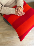 1of1 Red and Orange Pillow