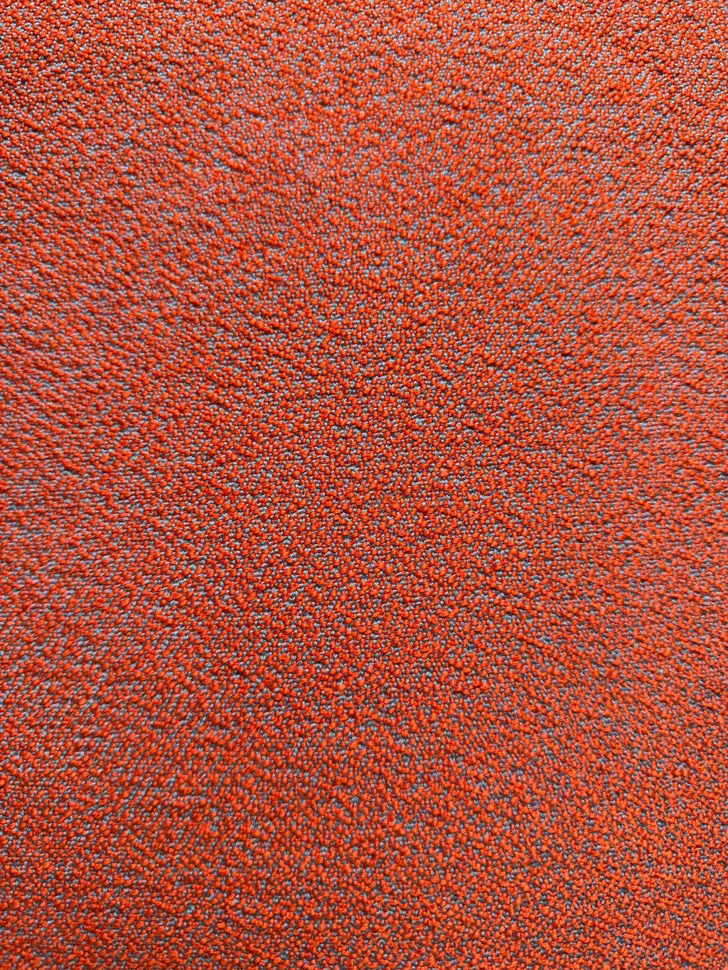 1of1 Orange and Grey Pillow